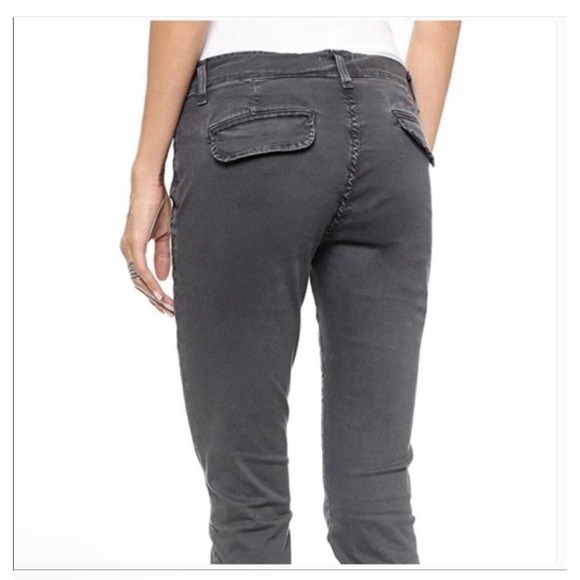 Crippen - Tapered Six Trouser Cropped Pants in Black Sz 25 NWOT - Picture 13 of 14